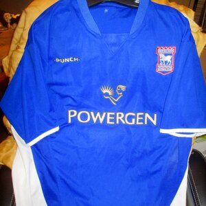 Ipswich Town Home football shirt 2003 - 2005 Jersey Punch Men's Size XL